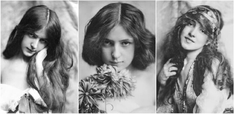 Фотография: Портреты Эвелин Несбит, которая установила стандарты женской красоты в начале 20 века №1 - BigPicture.ru