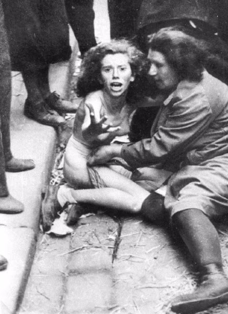 Фотография: 30 шокирующих фотографий львовских погромов 1941 года №17 - BigPicture.ru