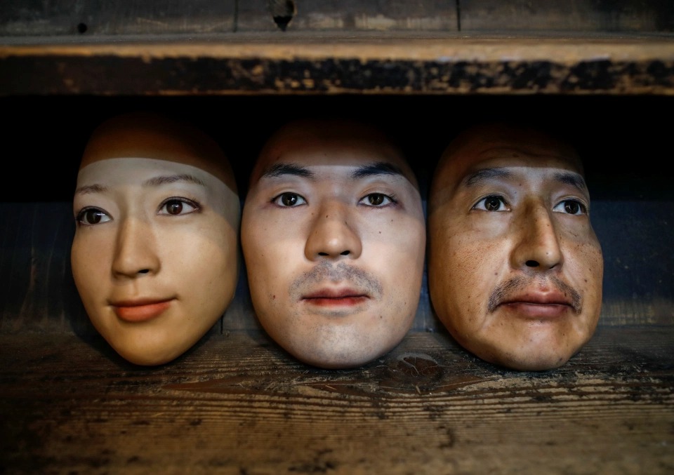 Фотография: Двуликий Янус: продавец из Японии создает потрясающие гиперреалистичные маски с помощью 3D принтера №3 - BigPicture.ru
