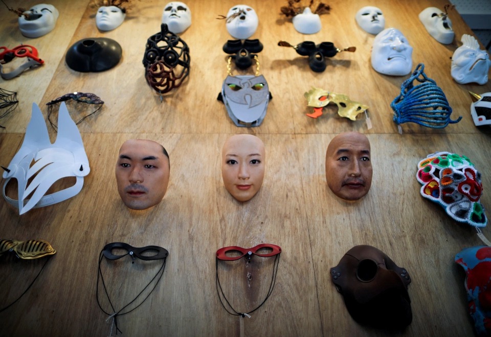 Фотография: Двуликий Янус: продавец из Японии создает потрясающие гиперреалистичные маски с помощью 3D принтера №2 - BigPicture.ru