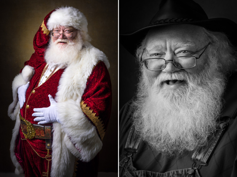 Фотография: Добрый праздничный фотопроект: такие разные Санта-Клаусы №4 - BigPicture.ru
