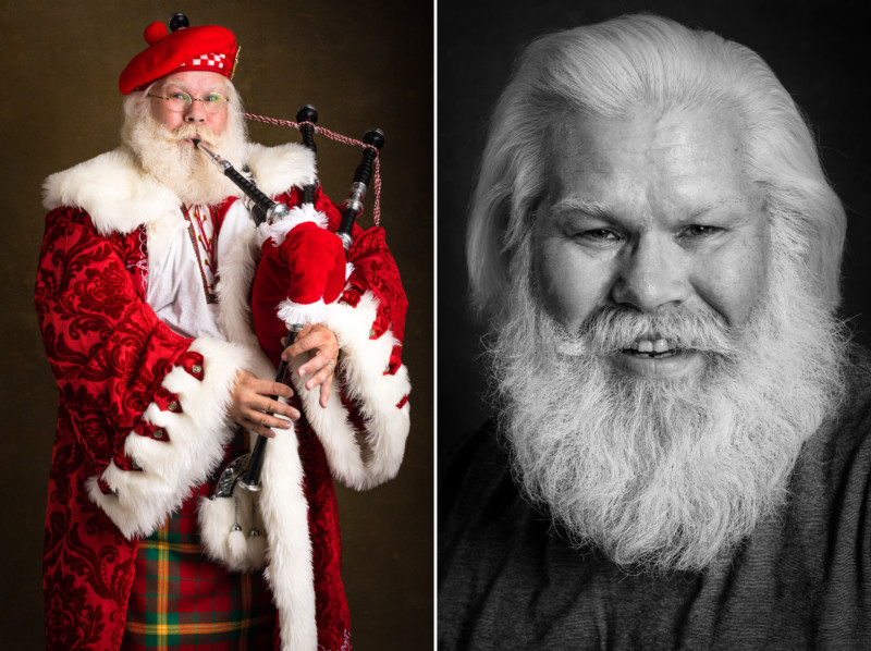 Фотография: Добрый праздничный фотопроект: такие разные Санта-Клаусы №5 - BigPicture.ru