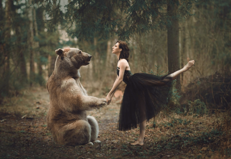 Фотография: Магические фотосессии с животными Анастасии Добровольской №6 - BigPicture.ru