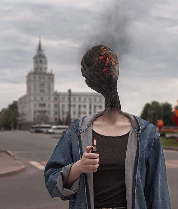 Фотография: Российская фотохудожница создает сюрреалистические автопортреты, ломающие мозг №8 - BigPicture.ru