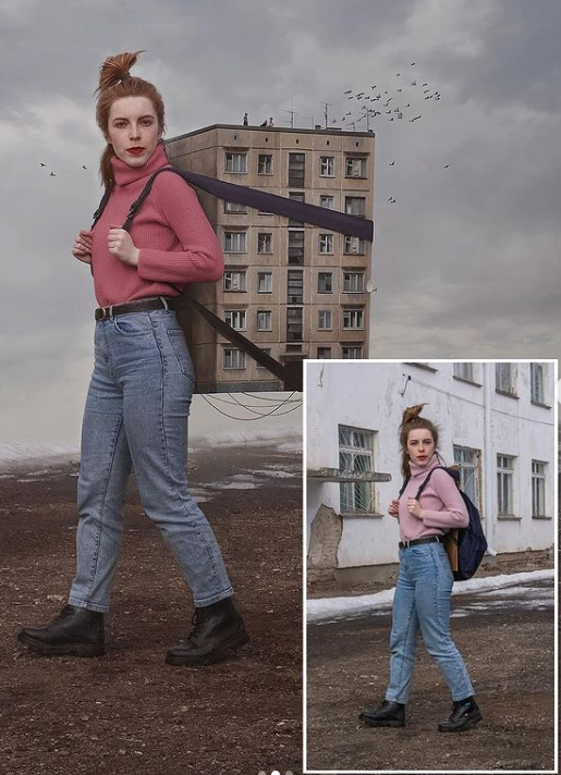 Фотография: Российская фотохудожница создает сюрреалистические автопортреты, ломающие мозг №5 - BigPicture.ru