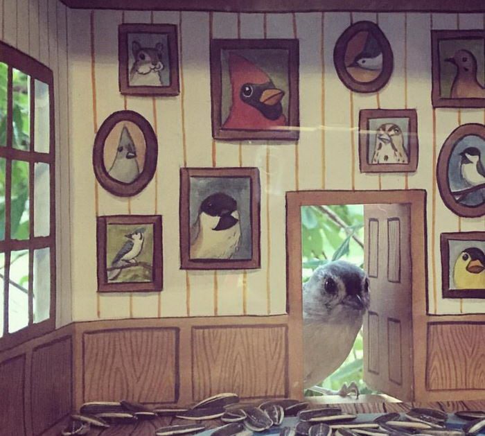 Фотография: Художница делает милые домики для птиц №8 - BigPicture.ru