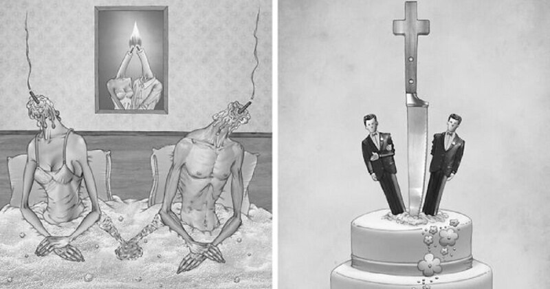 Фотография: Что с нами не так? 30 философских карикатур о современном обществе №1 - BigPicture.ru