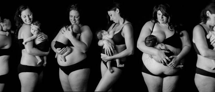 Фотография: Откровенный фотопроект: как на самом деле выглядят женщины после родов №3 - BigPicture.ru
