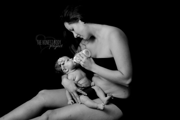 Фотография: Откровенный фотопроект: как на самом деле выглядят женщины после родов №6 - BigPicture.ru