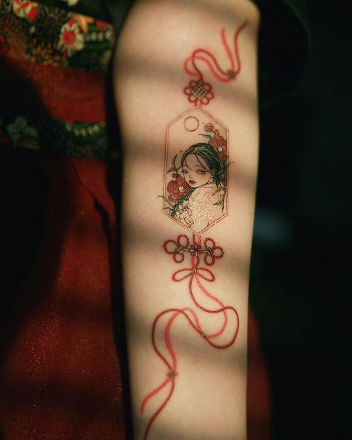 Фотография: 30 изысканных работ татуировщицы из Южной Кореи №20 - BigPicture.ru