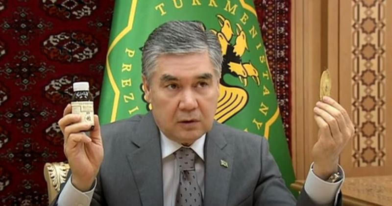 Фотография: Лапша на саксауле: в Туркменистане борются с коронавирусом при помощи корешков и макарон №1 - BigPicture.ru