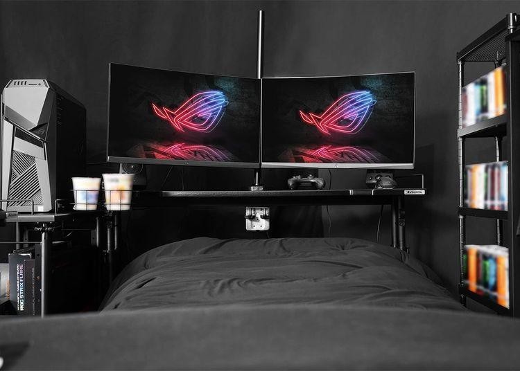 Фотография: Как выглядит идеальная кровать для истинных геймеров от японской компании №11 - BigPicture.ru