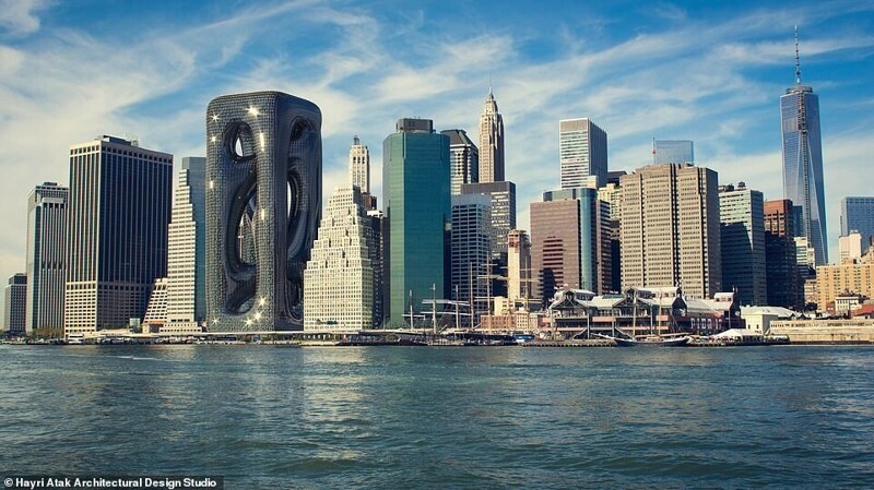 Фотография: Турецкие архитекторы предлагают построить на Манхэттене необычную высотку №2 - BigPicture.ru