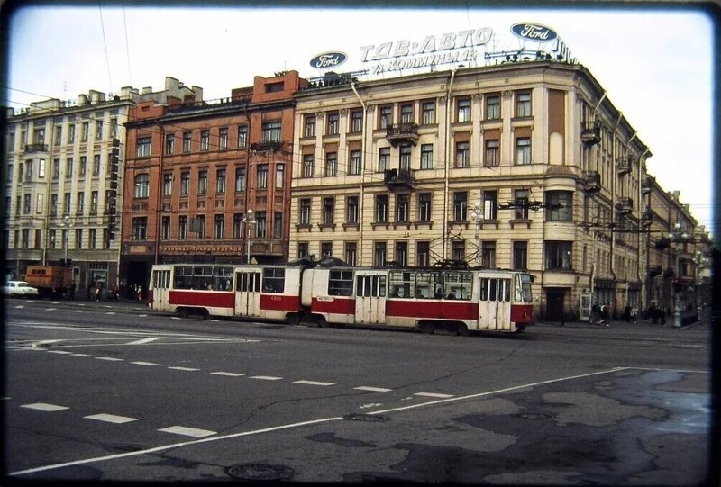 Прогулка по Санкт-Петербургу 1993 года