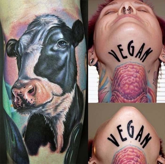 Фотография: 22 татуировки для веганов и вегетарианцев №11 - BigPicture.ru