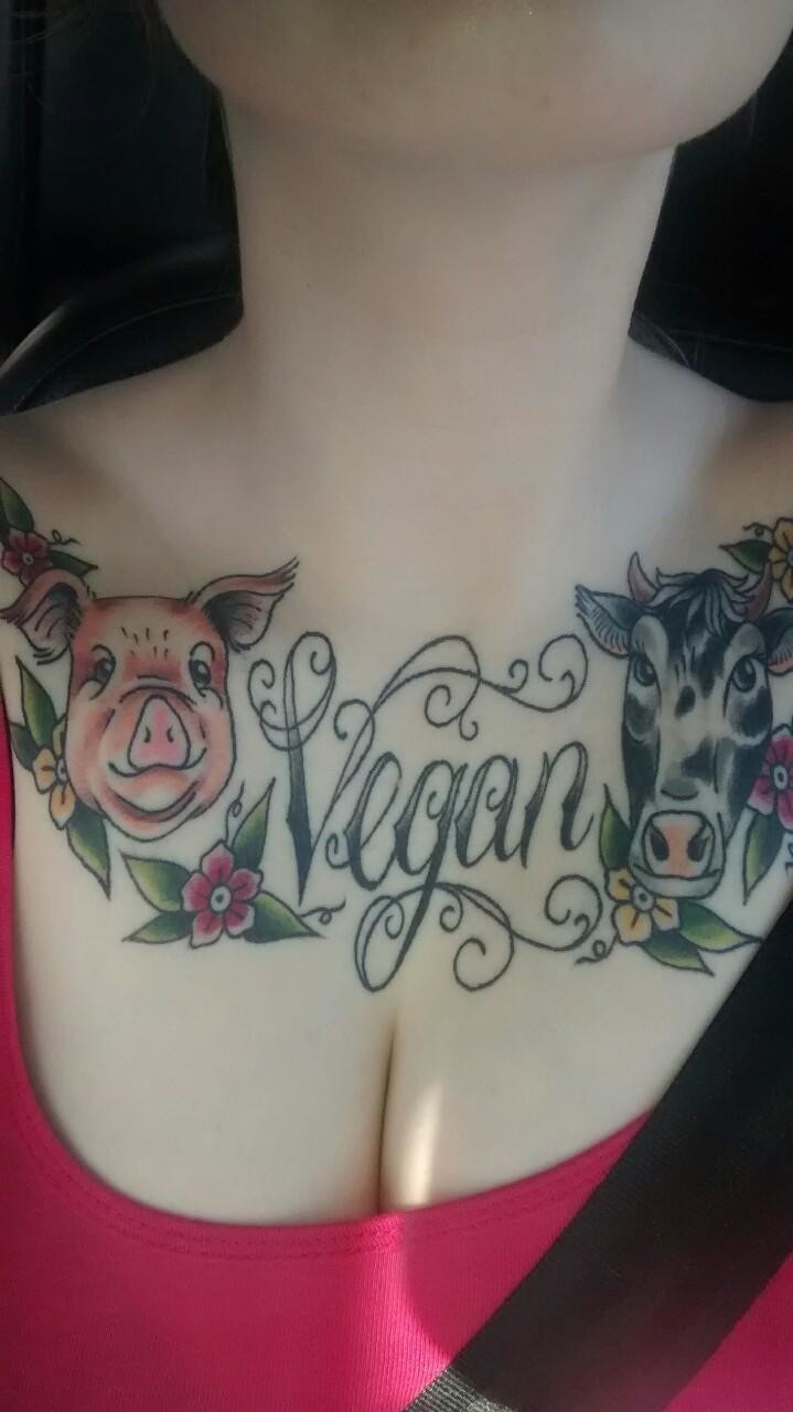 Фотография: 22 татуировки для веганов и вегетарианцев №22 - BigPicture.ru