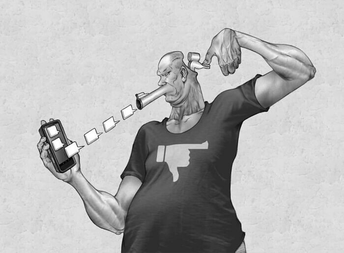 Фотография: Что с нами не так? 30 философских карикатур о современном обществе №7 - BigPicture.ru
