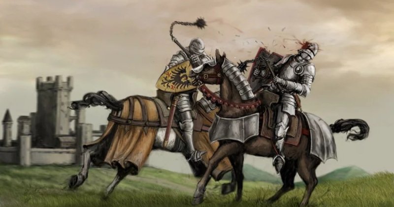 Моргенштерн простое и жуткое оружие Средневековья