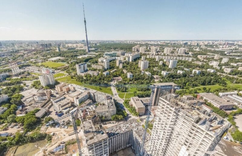 Фотография: 10 новостроек Москвы с красивыми панорамными видами №1 - BigPicture.ru