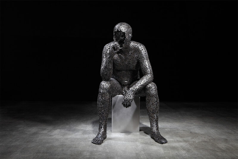 Скованные одной цепью: кореец создает авангардные скульптуры из велоцепей