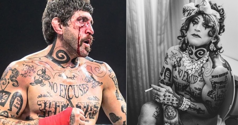 Фотография: Днем — боксер Диего Гарихо, а ночью — дрэг-квин Лола Пистола №1 - BigPicture.ru