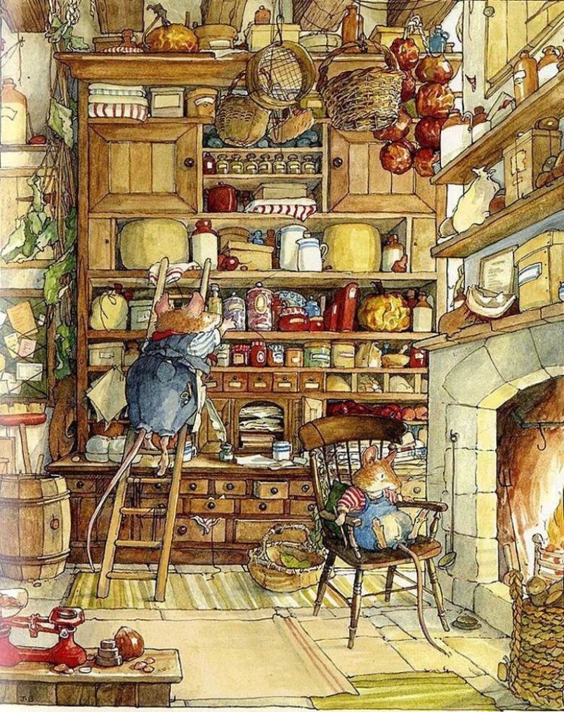 Мастер уютной иллюстрации Джилл Барклем и ее милые мышиные истории в фото