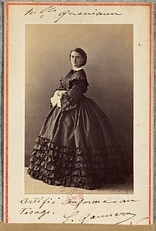 Констанс Кенье, 1861 год. Фото Надара