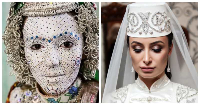 Фотография: Как выглядят невесты в Косово или Осетии? Самые эффектные бьюти-образы со свадеб №1 - BigPicture.ru