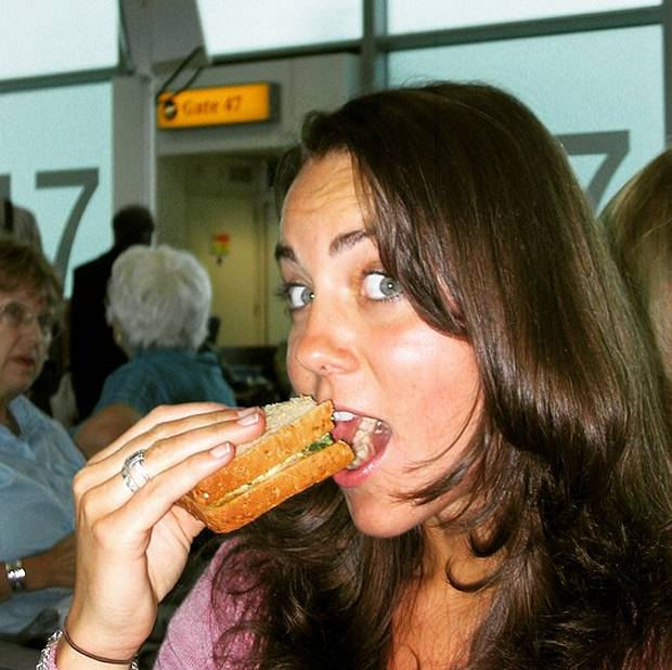 Кейт Миддлтон фастфуд студенческие годы простая еда