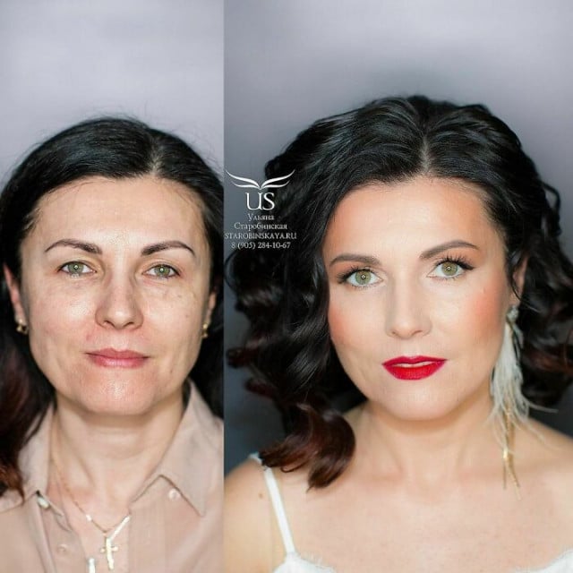 Фотография: 30 магических преображений с помощью макияжа от питерского мастера Ульяны Старобинской №28 - BigPicture.ru