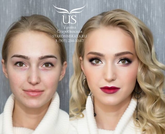 Фотография: 30 магических преображений с помощью макияжа от питерского мастера Ульяны Старобинской №3 - BigPicture.ru