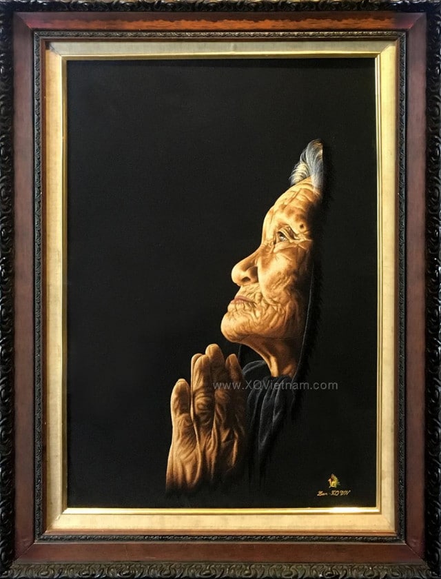 Фотография: Вьетнамская студия XQ Dalat вручную вышивает шелком гиперреалистичные картины №6 - BigPicture.ru