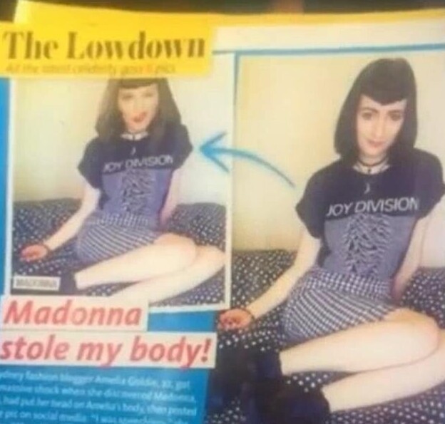 Фотография: Как Мадонна украла тело у юной девушки №6 - BigPicture.ru