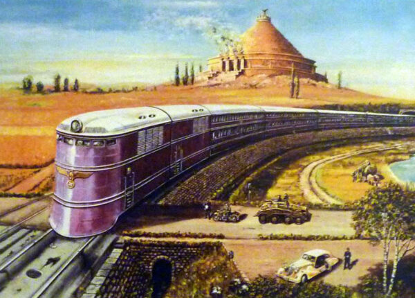 Железная дорога-монстр: как выглядел один из самых масштабных проектов Гитлера