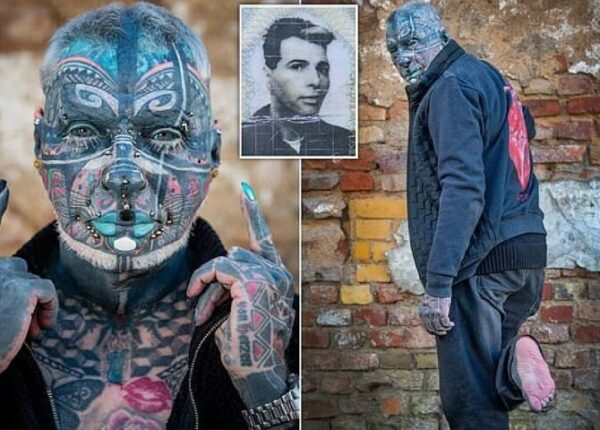 Магнето: самый татуированный пенсионер в Германии