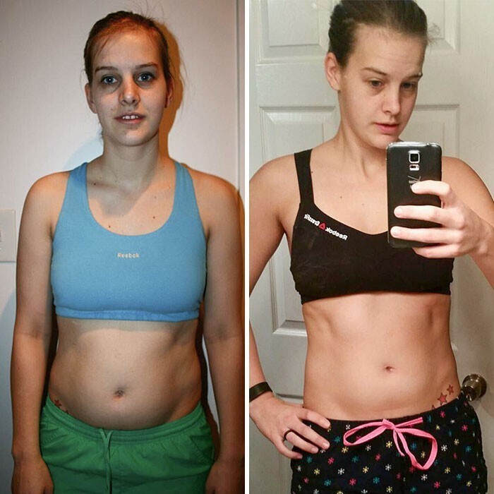 Тот же вес, другое тело. 30 примеров «до» и «после» тренировок в спортзале