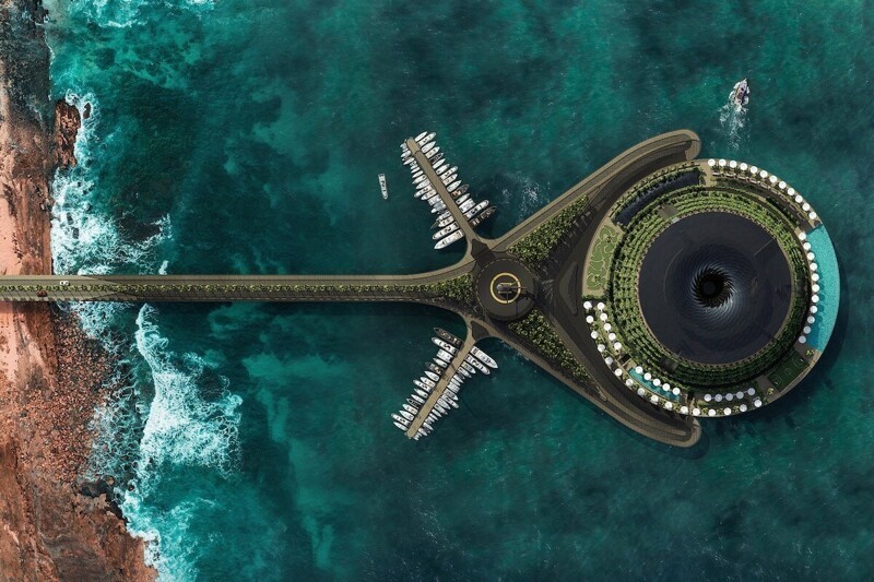 Фотография: Турецкие архитекторы создали плавающий и вращающийся экоотель №3 - BigPicture.ru