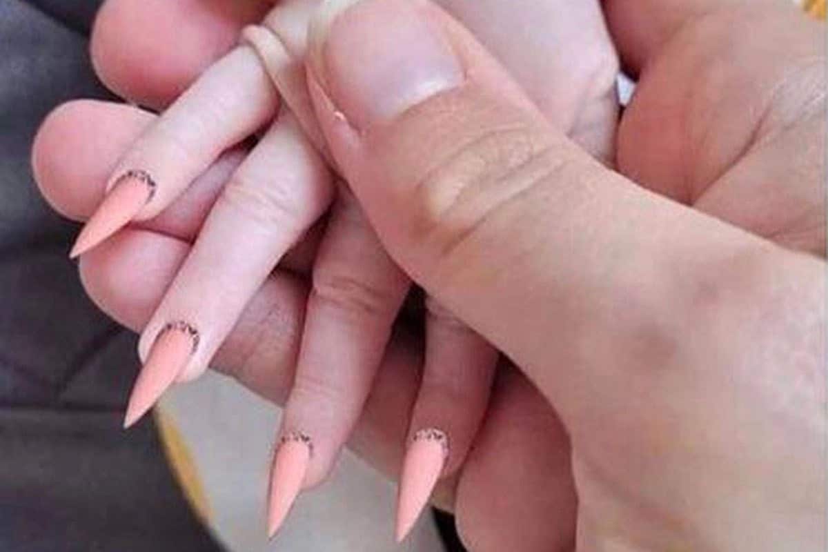 Длинные ногти для детей