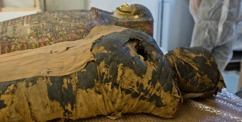 Фотография: Уникальная находка: египетская мумия оказалась беременной №1 - BigPicture.ru