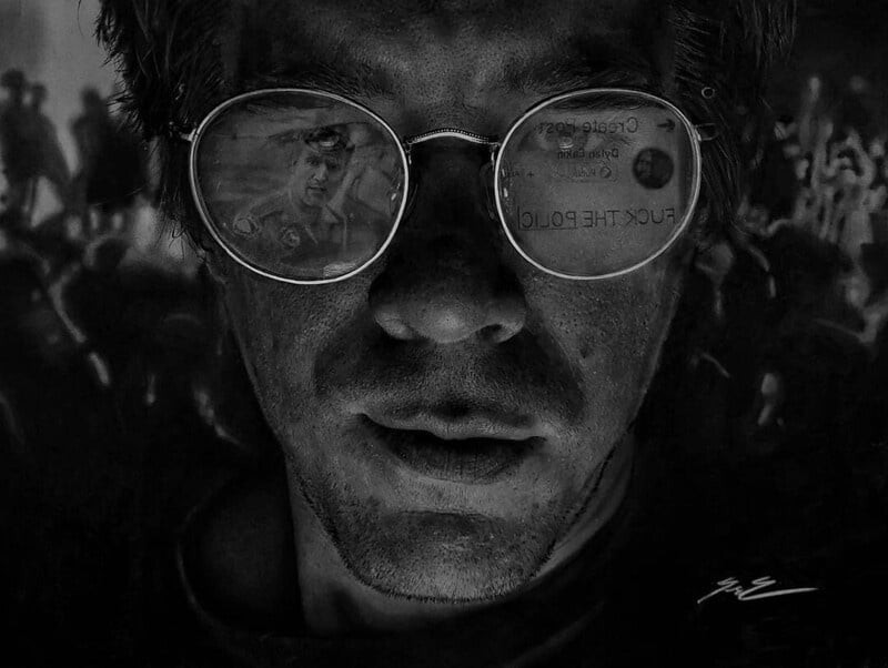 Фотография: Дилан Икин и его фотореалистичные рисунки углем №8 - BigPicture.ru