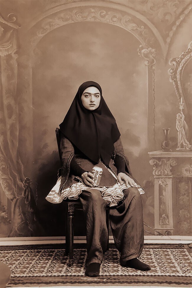 Фотография: Фотопортреты иранских красавиц в стиле 19 века №2 - BigPicture.ru