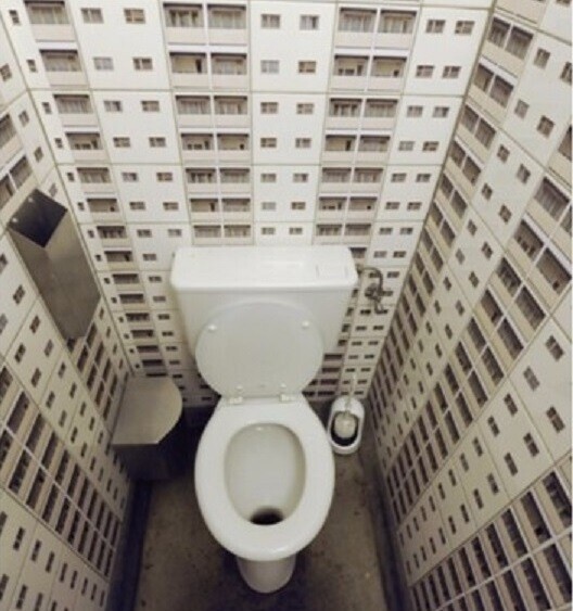Фотография: 20 потрясающих идей дизайна туалета, которые вдохновят на ремонт №20 - BigPicture.ru