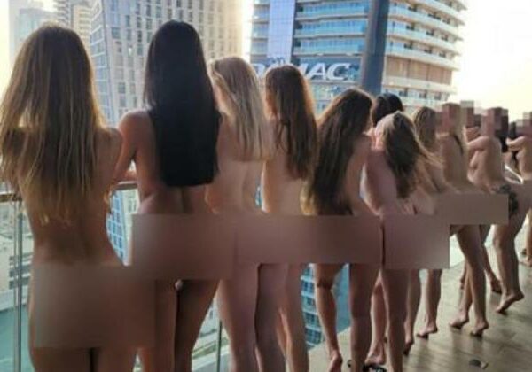 В Дубае задержали группу девушек за фотосессию в обнаженном виде
