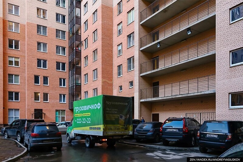 Фотография: 35 подъездов, 3708 квартир: как выглядит человейник-гигант в Санкт-Петербурге №9 - BigPicture.ru