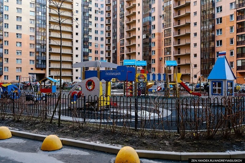 Фотография: 35 подъездов, 3708 квартир: как выглядит человейник-гигант в Санкт-Петербурге №7 - BigPicture.ru
