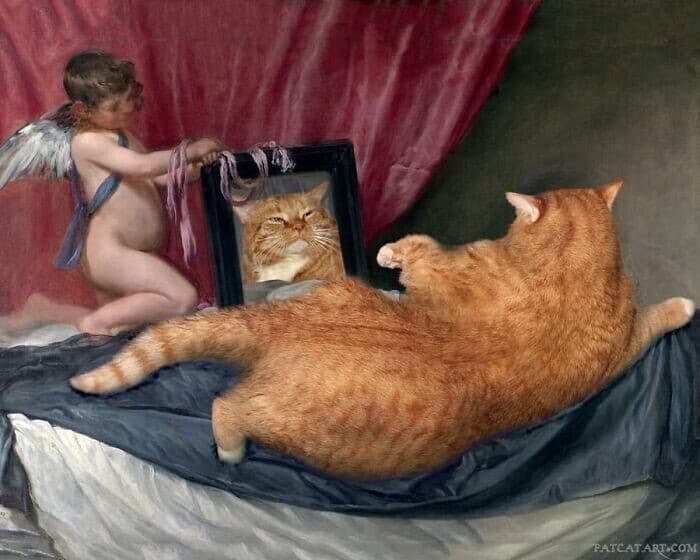 Фотография: Заратустра – питерский кот, который стал частью шедевров мирового искусства №10 - BigPicture.ru