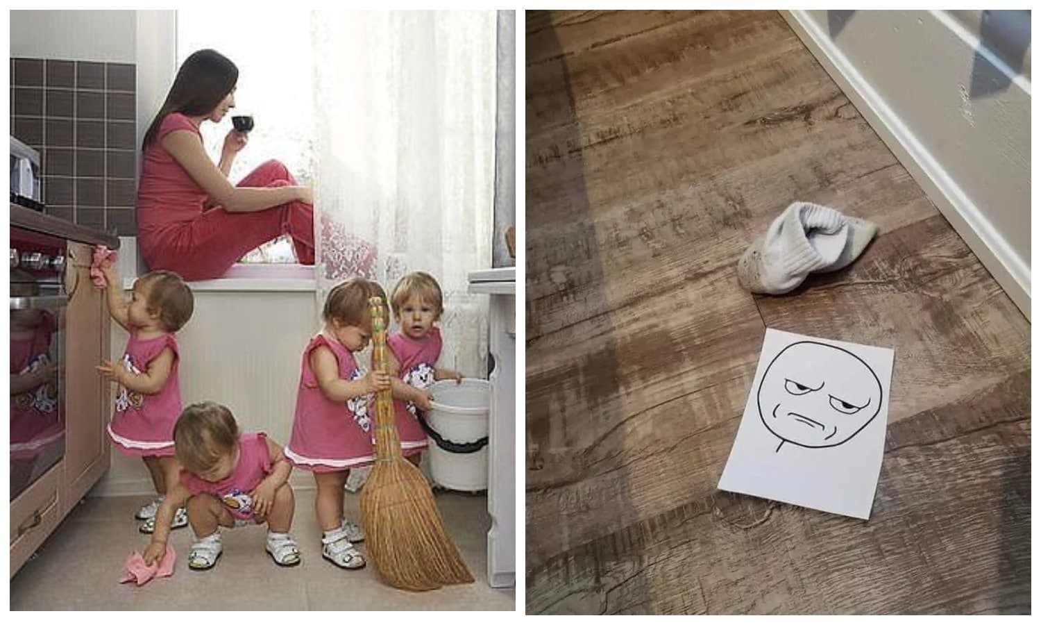 Фотография: Без лишних слов: находчивая мать нашла отличный способ научить детей убирать за собой №1 - BigPicture.ru