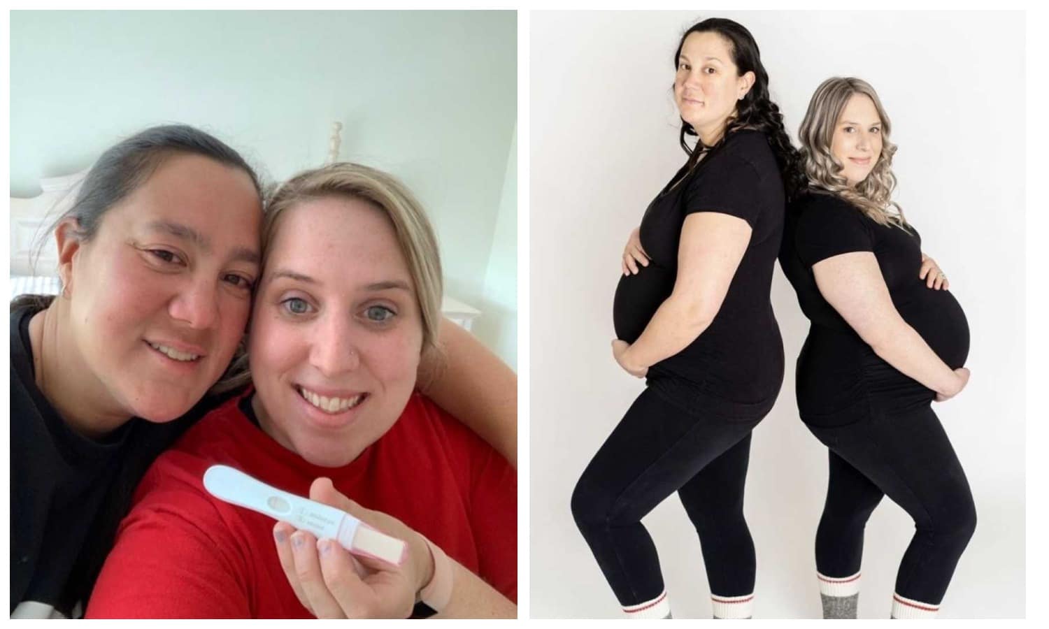 Фотография: Как супруги-лесбиянки одновременно забеременели и родили 