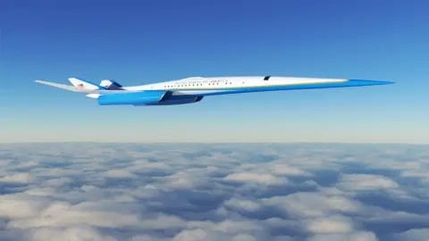 Фотография: Как выглядит реактивный самолет президента США, который летает почти В ДВА раза быстрее звука №6 - BigPicture.ru