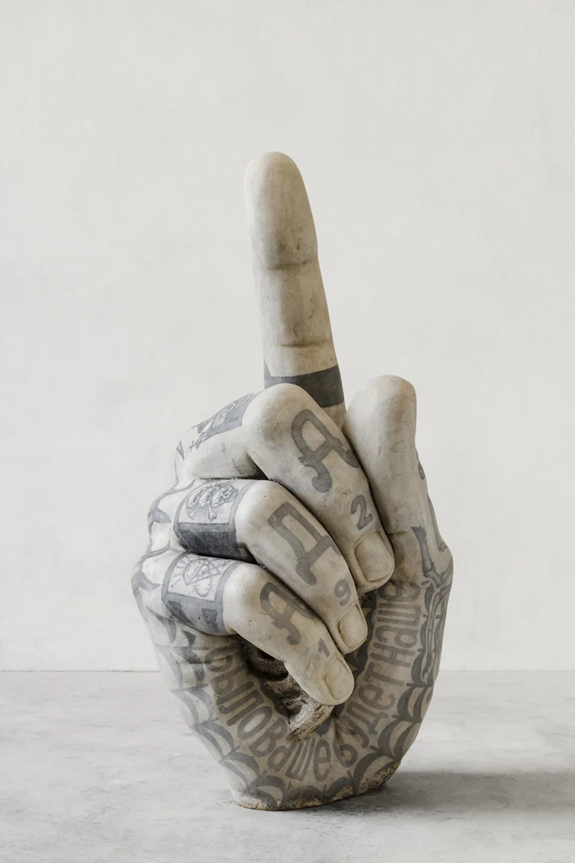 Bigpicture.ru итальянский художник Фабио Виале тату скульптуры1